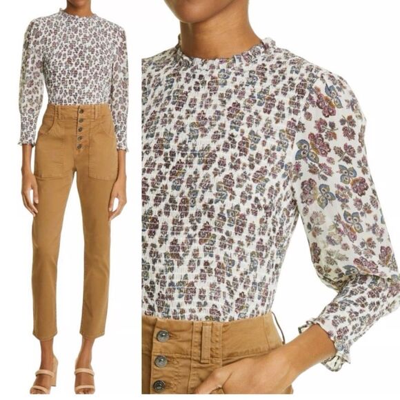 Veronica Beard Lewin Top size 10 NWT $428 - Picture 1 of 4